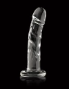 Doświadcz Niezapomnianych Doznań ze Szklanym Dildo Icicles No 62