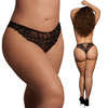 Stringi Le Désir Zoe – Koronkowe majteczki z otwartym krokiem 04
