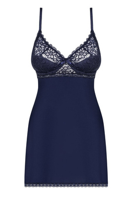 Granatowa Babydoll i Stringi - Obsessive Drimera