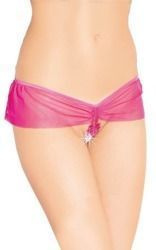 Różowe Stringi Damskie Otwarte SoftLine 2394