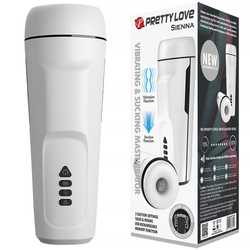 Pretty Love Sienna – Masturbator Męski z 7 Trybami Ssania i Wibracji