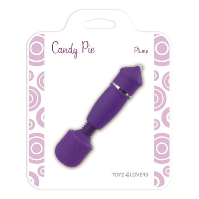 Mniejszy Wibrator Wielofunkcyjny z Giętką Główką - Candy Pie Plump