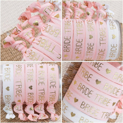 Bransoletki Bride Tribe – Komplet na Wieczór Panieński, 11 sztuk!