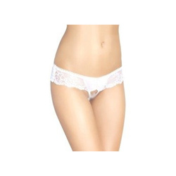 Białe Szorty Damskie Otwarte SoftLine 2387