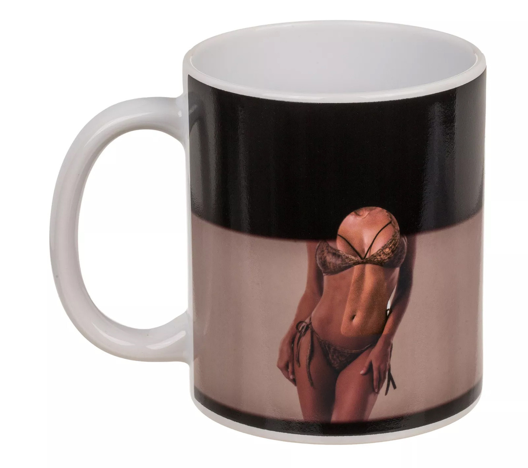 Magiczny Zabawny Kubek Striptizerka Hot&Cold Super Prezent!