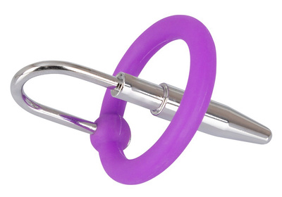 Plug dilator do penisa z silikonowym ringiem 6,5 cm You2Toys
