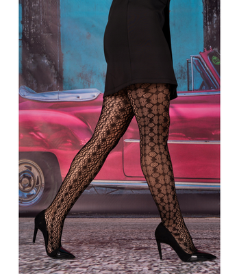 Seksowne Ażurowe Rajstopy Ivany LivCo Corsetti – Wyjątkowy Wzór i Zmysłowy Splot