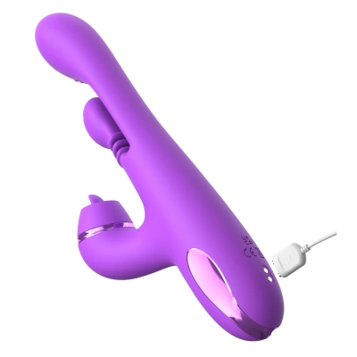 Wibrator z technologią IntiMotion i FlickerFlow IntiMotion Pulse Pro Rabbit