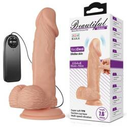 Beautiful Zebulon – Realistyczne Dildo z Wibracją, Przyssawką i Przewodowym Pilotem