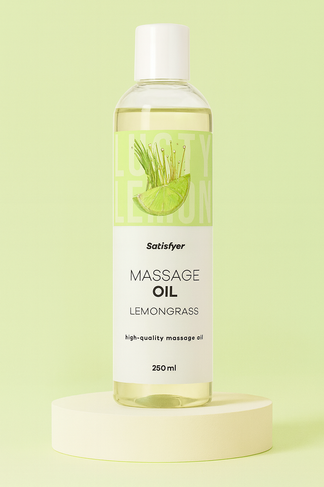 Olejek Do Masażu O Zapachu Trawy Cytrynowej Satisfyer Lemongrass 250 Ml