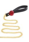 Obroża i Smycz BDSM Wild Roses Collar & Leash Taboom  