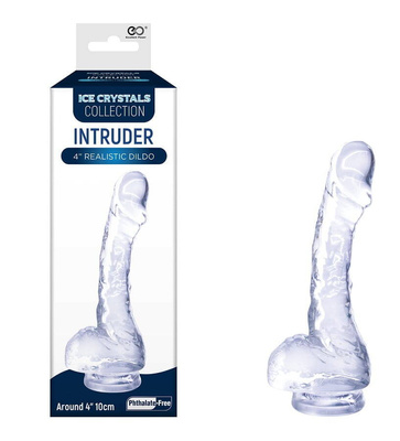 Intruder 7" – Realistyczne Dildo z Przyssawką (Clear)
