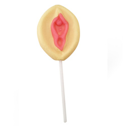 Lizak Waginka Candy Pussy Lollipop – Słodka Pokusa na Wieczór Kawalerski!