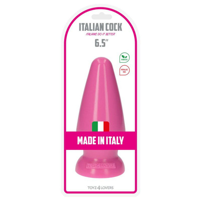 KOREK ANALNY Italian Cock 6,5" Plug Pink – Wyzwanie dla Ekspertów!