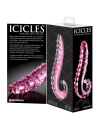 Macka Ośmiornicy Szklany Korek Analny Różowy - Icicles No 24 Pipedream