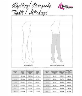 Durdonata 20 DEN – wzorzyste rajstopy damskie LivCo Corsetti