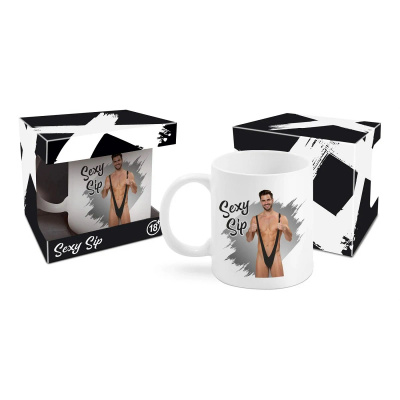 Kubek Termiczny „House of Mugs” – Z Rozbierającym Się Facetem pod Wpływem Ciepła