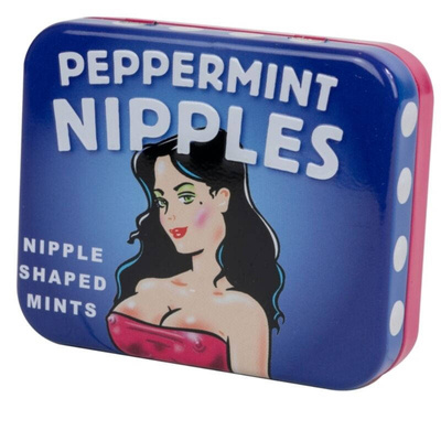 Miętowe pastylki w kształcie sutków zabawne miętówki Peppermint Nipples