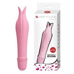 Jasno-Różowy mini wibrator silikonowy - Pretty Love Edward