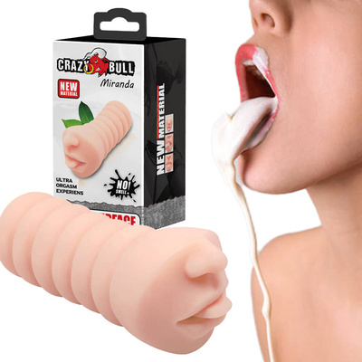 SUPER Masturbator USTA! Z Cyberskóry Crazy Bull Miranda – Realistyczny!
