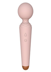 Masażer Silikonowy Power Wand Beżowy
