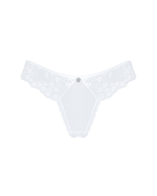 Figi Heavenlly Panties Obsessive – Koronkowe z Prześwitującą Siateczką