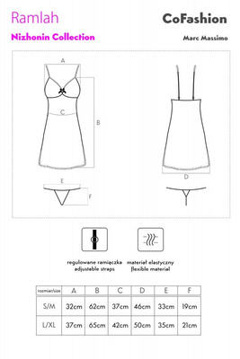 Seksowna Koszulka Nocna Ramlah Livco Corsetti – Tiul i Różowe Kwiatki!