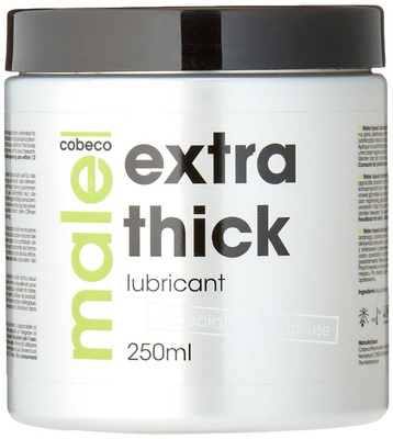 Male Extra Thick Lubricant 250 ml – Gęsty Żel Intymny do Stosunków Analnych
