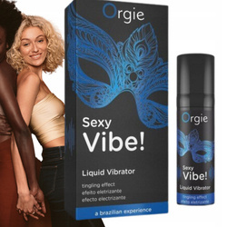 ORGIE Żel SEXY VIBE! 15ml – Płynny Wibrator o Niesamowitym Efekcie!