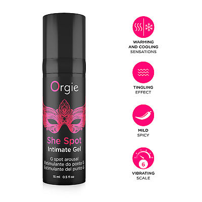 Orgie She Spot G-Spot Arousal 15ml – Żel Potęgujący Punkt G!