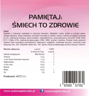 Zabawne Czekoladowe Drażetki – Latastop Woman „Być Piękną i Młodą”