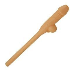 Słomka Jumbo Penis do Napojów XXL