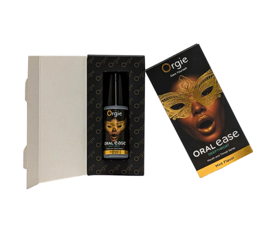 Spray Do Seksu Oralnego Orgie Oral Ease Deepthroat 15 ml – Głębokie Gardło