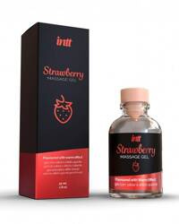 INTT Strawberry 30ml – Truskawkowy Żel do Masażu i Seksu Oralnego!