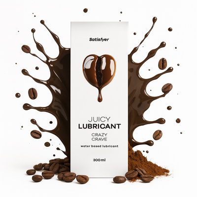 Lubrykant wodny o aromacie kawy Satisfyer Crazy Crave 300 ml