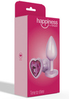 ToyJoy Happiness Time To Shine – Korek Analny z Kryształowym Sercem