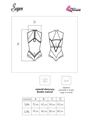 Seksowne Body Sagen Koronkowe LivCo Corsetti – Wycięcia i Odsłonięte Plecy!