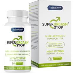 Super Orgasm Stop – Kapsułki Na Przedwczesny Wytrysk i Opóźnienie Orgazmu 60 caps