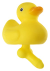 Kaczka z niespodzianką Out of the Blue – żółta, 14 cm, plastik, Prezent
