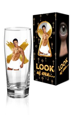 Look at Me Szklanka Termoczuła STRIPTIZ – Mężczyzna Rozbierający się pod wpływem Zimna