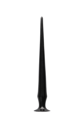 Ass Spike Dildo Ouch! 42 cm Black – Ekstremalne Wyzwanie Analne!