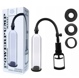 Pompka Próżniowa Do Wydłużania Prącia - Powerpump MAX 0.2 Black&Clear