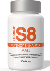 Stworzone dla Mężczyzn Tabletki na Potencję S8 Potency Enhancer Tabs 30 pcs