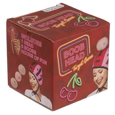  Gra imprezowa z czepkiem i pluszowymi cyckami Boob Head Game