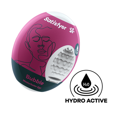 Masturbator hydroaktywny Satisfyer Egg Bubble – jednorazowe jajko dla mężczyzn