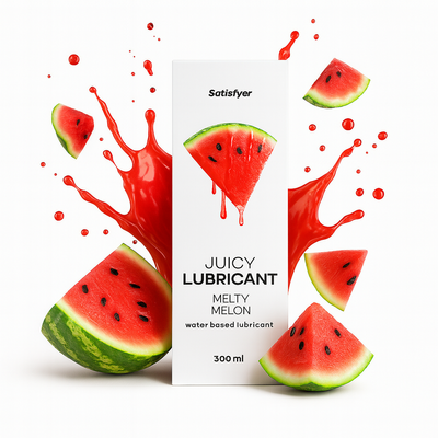 Lubrykant wodny o zapachu soczystego arbuza Satisfyer Melty Melon 300 ml