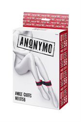 Anonymo Ankle Cuffs No 0156 – dwukolorowe kajdanki na kostki