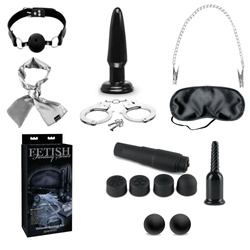 Zestaw akcesoriów BDSM czarny - Fetish Fantasy Ultimate Bondage Kit