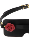 Maska na Oczy BDSM Wild Roses Mask Taboom – Skóra Wegańska
