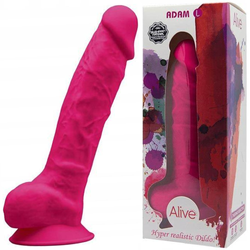 Duży Hiper-Realistyczny Fantom Penisa - Silikonowe Dildo Alive Adam L
